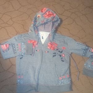 Free People DRIFTWOOD MEDIUM M  Hoodie JACKET SWEATSHIRT BOHEMIAN $168